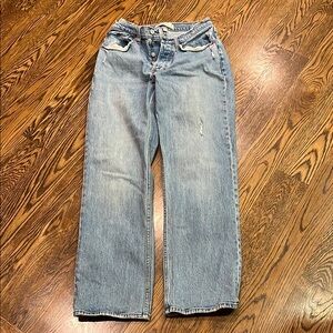 Abercrombie and Fitch jeans the 90s baggy, low rise jeans, size 26/2